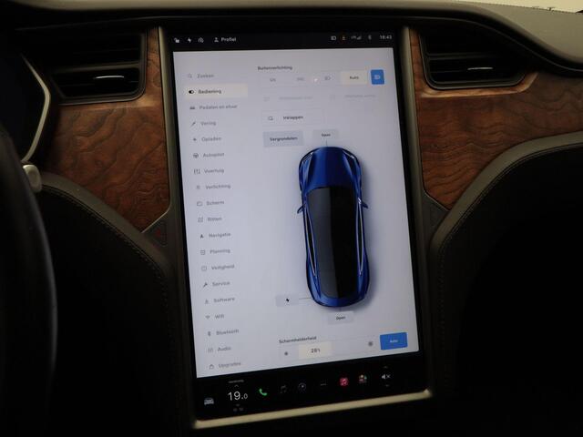Tesla MODEL S Long Range 422 Pk | Panorama dak | Adaptive Cruise | Stoel Verwarming | Achterbank Verwarmd | Climatronic | Navigatie | Luchtvering | 19 Inch