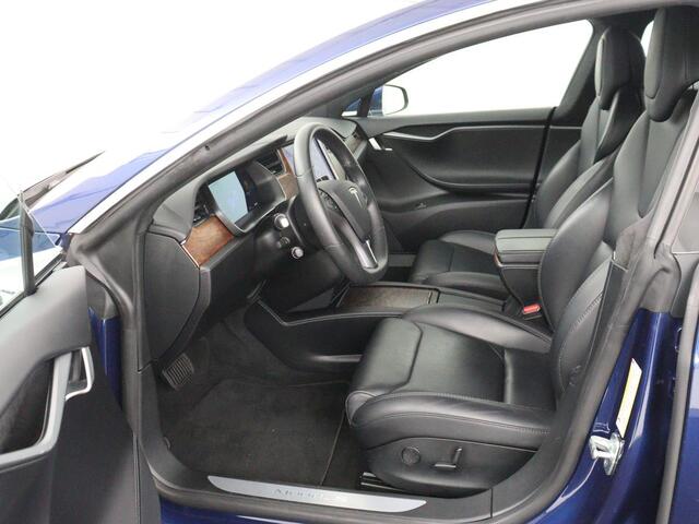 Tesla MODEL S 100D | SOH 90% | Panoramadak | Leder | Autopilot | Stoelverwarming | Camera | Keyless | Full LED | Navigatie | Climate control | 19'' lichtmetalen velgen