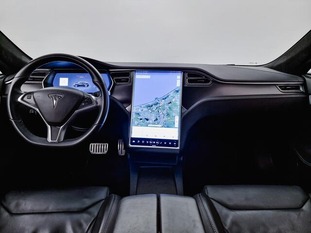 Tesla MODEL S 100D Ludicrous+ Performance 750pk/970nm AeroPack Panoramadak, Alcantara hemel, Carbon, Autopilot
