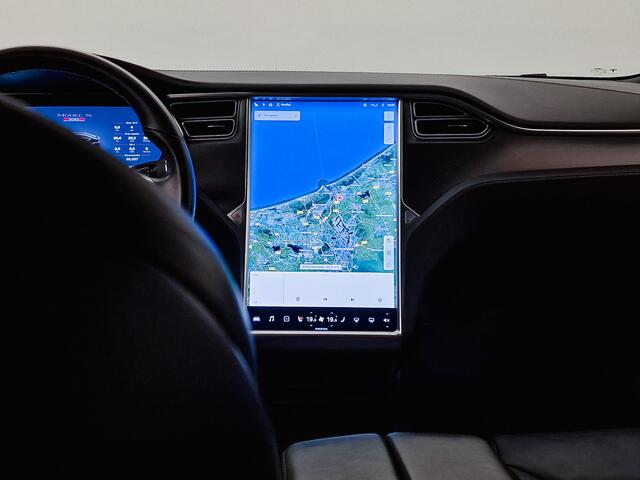 Tesla MODEL S 100D Ludicrous+ Performance 750pk/970nm AeroPack Panoramadak, Alcantara hemel, Carbon, Autopilot