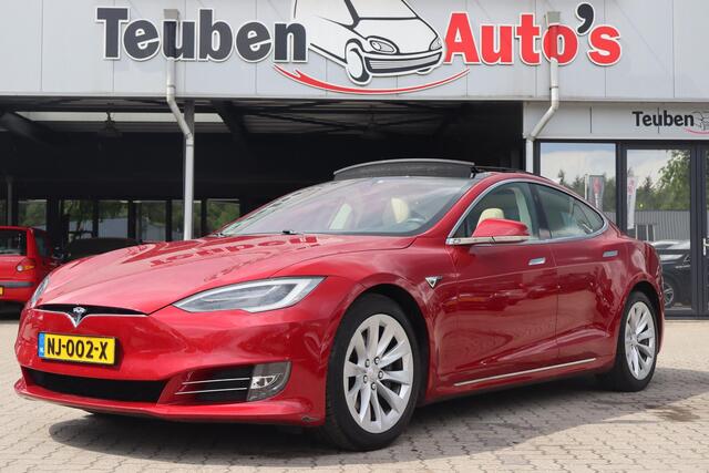Tesla MODEL S 90D Base | SOH 85,6 % | Luchtvering | Elek Panoramadak | Convenience Pack | Pack Premium Plus