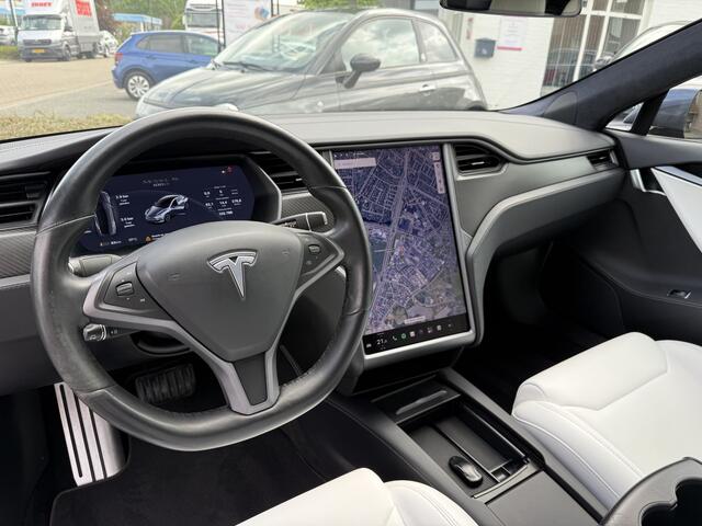 Tesla MODEL S 100D Panoramadak Camera Autopilot SOH 92% (BTW)