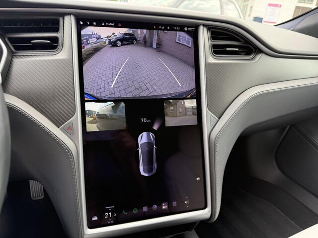 Tesla MODEL S 100D Panoramadak Camera Autopilot SOH 92% (BTW)