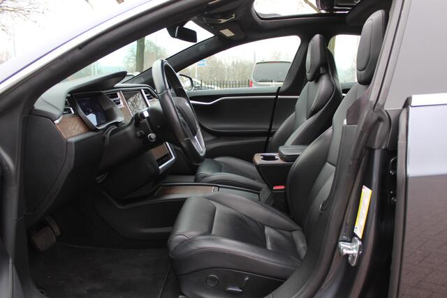 Tesla MODEL S 100D / Autopilot 2.5 / Luchtvering / Panoramadak / Performance package / Leder / Navigatie / 20'' / Audio Premium