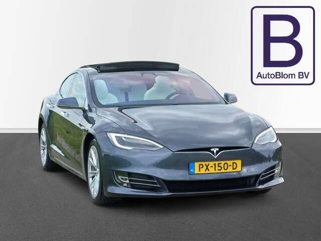 Tesla MODEL S 75D Base (Free Supercharging/zie tekst) /Prachtige auto!/Nieuwprijs Euro 106.800,-/Pano/Leder/NL/