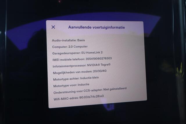 Tesla MODEL S 90D Base | SOH 87% | Elektrisch glazen panorama-dak | Elektrisch bedienbare achterklep
