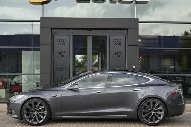 Tesla MODEL S 75D 333pk AWD Panoramadak *SOH 88%* Autopilot enchanged 21" LMV Leder NLauto