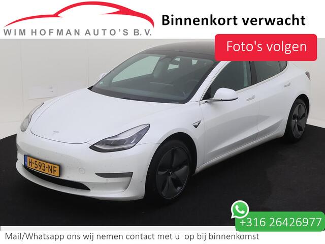 Tesla Model 3 Long Range AWD 75 kWh 350PK Trekh leer Pano 360°Camera