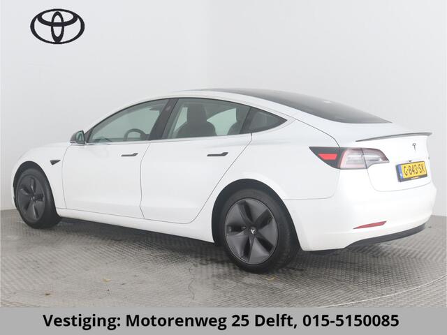 Tesla Model 3 BLACKSTYLE PANODAK STD RANGE RWD PLUS 60 kWH LEDER.NAVI.CAMERA.AUTOPILOT, STOELVERWARMING EN NOG VEEL MEER!