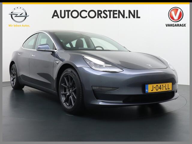 Tesla Model 3 Long Range 75kWh 463PK FSD-Full Self Driving Computer Telefoon-Sleutel Premium Audio 4wd 18" Lmv AutoPilot Panoramadak Camera's Leder Adaptive-CruiseControl-Stop&Go Pdc Ecc Dual Motor Stoel en achterbank verwarming Keyless Electr.Stoelen+Memory+Easy-Entry