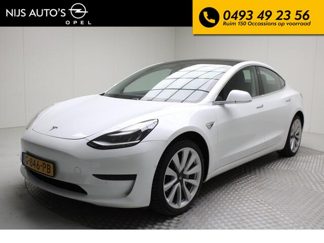 Tesla Model 3 Standard RWD Plus 60 kWh | Autopilot | Panoramadak | NL auto | Navigatie Fullmap | Trekhaak (afn.)