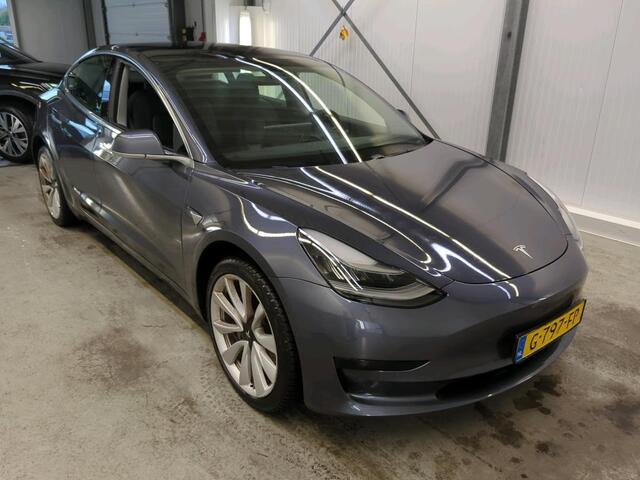 Tesla Model 3 Standard RWD Plus 60 kWh Autopilot Navi Full LED Leder Panoramadak 19" Sport Wheels PDC VA + Camera Slechts 37000 km!