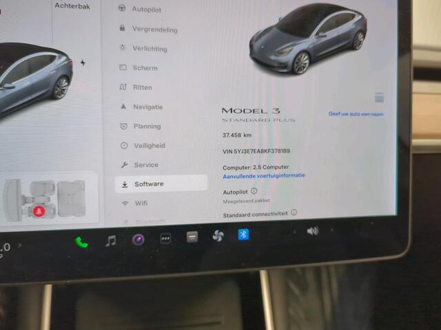Tesla Model 3 Standard RWD Plus 60 kWh Autopilot Navi Full LED Leder Panoramadak 19" Sport Wheels PDC VA + Camera Slechts 37000 km!