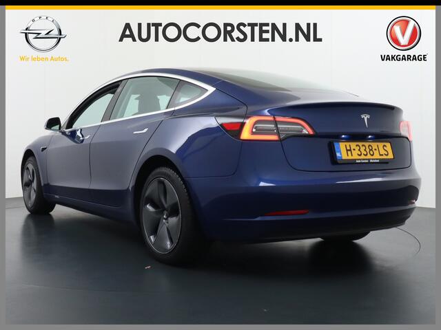 Tesla Model 3 SR+ 60kWh 325PK FSD-3 Computer AutoPilot Leder PanoDak Adaptive-Cruise Lmv 18" Camera's Elektr.-Stuur+Stoelen+Spiegels+Geheugen+Easy-Entry+Verwarmde stoelen Park assistent PDC WIFI Lane-Assist Speed-Assist RWD Plus Navi LED Comfortstoelen ACC DAB Voorverw