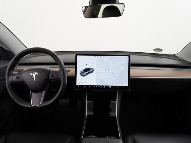 Tesla Model 3 AWD Long Range 75kWh 463PK Leder Lmv 19" FSD-Full Self Driving Computer-3 Premium Audio 4wd AutoPilot Panoramadak Camera's Leer Adaptive-Cruise-Control+Stop&Go Pdc-a+v Dual-Ecc Dual-Motor Keyless Stoel en achterbank verwarming Electr.Stoelen+Memory+Easy-E