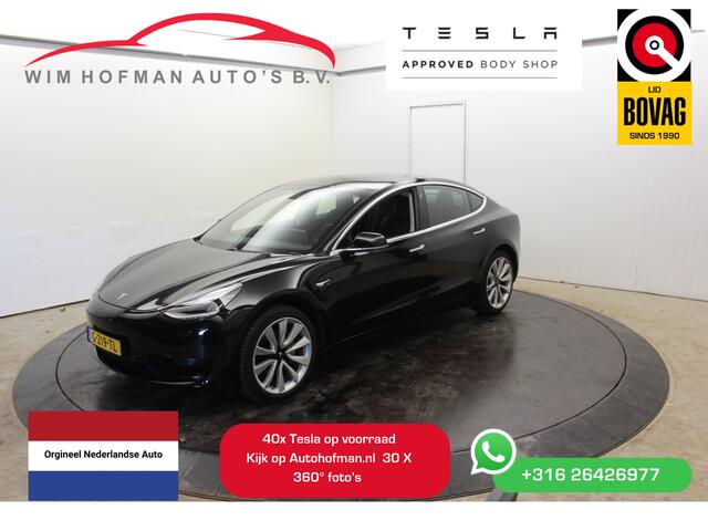 Tesla Model 3 Standard RWD Plus 60 kWh 19" Autopilot FSD Comp Camera Panodak Leder