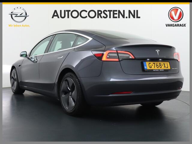Tesla Model 3 Long Range AWD 75kWh 463PK 18" FSD-Computer 3 Premium Audio 4WD AutoPilot Panoramadak Camera's Leder Adaptive-Cruise-Stop&Go Pdc Ecc Dual Motor Stoel en achterbank verwarming Keyless Electr.Stoelen+Memory+Easy-Entry WiFi Origineel Nederlandse auto Grootst