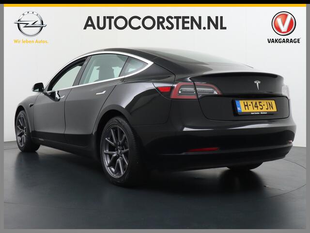 Tesla Model 3 RWD SR+ 60kWh 325PK FSD 3-Computer 18" AutoPilot Leder PanoDak Adaptive-Cruise Lmv Camera's Elektr.-Stuur+Stoelen+Spiegels+Geheugen+Easy-Entry+Verwarmde stoelen Park assistent PDC WIFI Lane-Assist Speed-Assist Navi LED Comfortstoelen ACC DAB Voorverwarmen