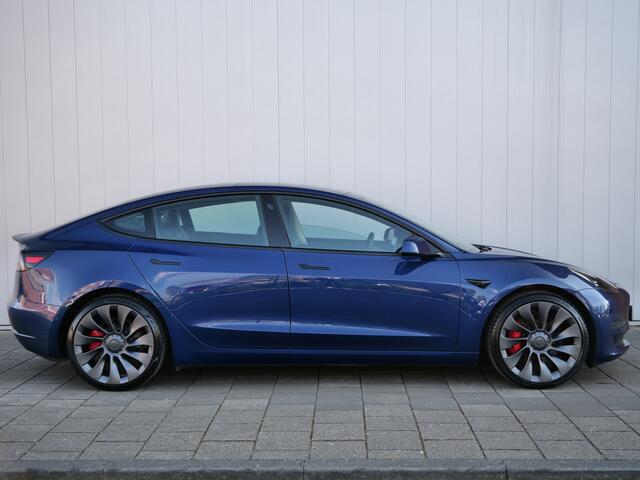 Tesla Model 3 Performance AWD 75 kWh Automaat Full self driving / Auto pilot / Leder / 20 inch