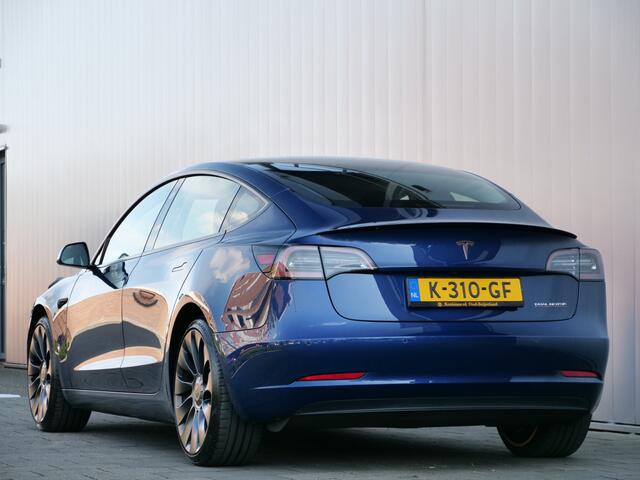 Tesla Model 3 Performance AWD 75 kWh Automaat Full self driving / Auto pilot / Leder / 20 inch