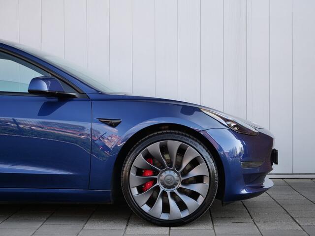 Tesla Model 3 Performance AWD 75 kWh Automaat Full self driving / Auto pilot / Leder / 20 inch