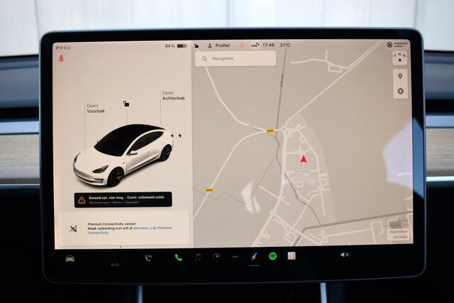Tesla Model 3 Standard Plus 60 kWh LED | Zwart Leder | Panoramadak | Autopilot | 360°Camera | 18 Inch LMV