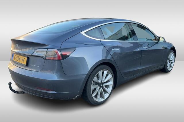 Tesla Model 3 Long Range AWD 75 kWh / Trekhaak / Autopilot / Panoramadak / Camera / Premium Audio / 19'' / Leder