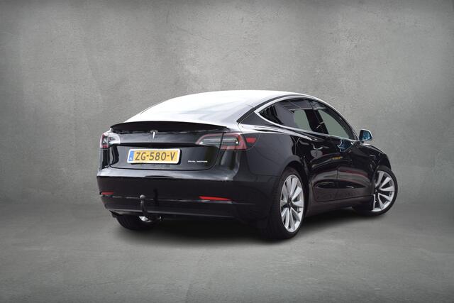 Tesla Model 3 Long Range AWD 75 kWh | Trekhaak | 19" LM | AutoPilot | Dual Motor