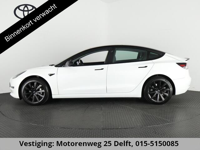Tesla Model 3 BLACKLINE BI-TONE PANO STD ACCUTEST 86% RWD 60 kWH LEDER.NAVI.CAMERA.AUTOPILOT, STOELVERWARMING EN NOG VEEL MEER!