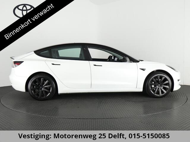 Tesla Model 3 BLACKLINE BI-TONE PANO STD ACCUTEST 86% RWD 60 kWH LEDER.NAVI.CAMERA.AUTOPILOT, STOELVERWARMING EN NOG VEEL MEER!