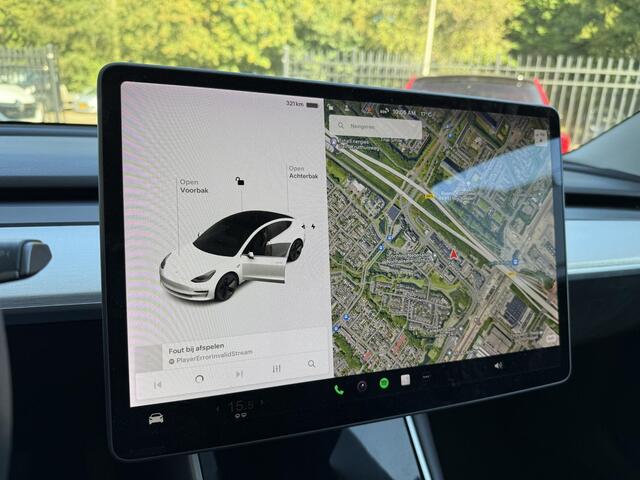 Tesla Model 3 BLACKLINE BI-TONE PANO STD ACCUTEST 86% RWD 60 kWH LEDER.NAVI.CAMERA.AUTOPILOT, STOELVERWARMING EN NOG VEEL MEER!