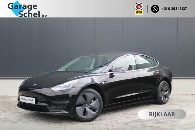 Tesla Model 3 Standard RWD Plus 60 kWh - Autopilot - Camera - LED - Navi - Pano - Leder - Stoelverwarming - Rijklaar