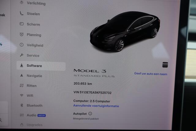 Tesla Model 3 Standard RWD Plus 60 kWh 86% SOH, Autopilot, 360 Camera, Lederen interieur, Panoramadak