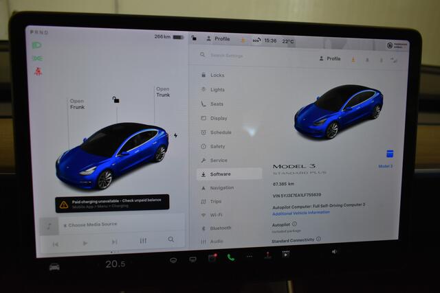 Tesla Model 3 Standard RWD Plus 60 kWh Pano Cam Leder El-Stoelen LMV