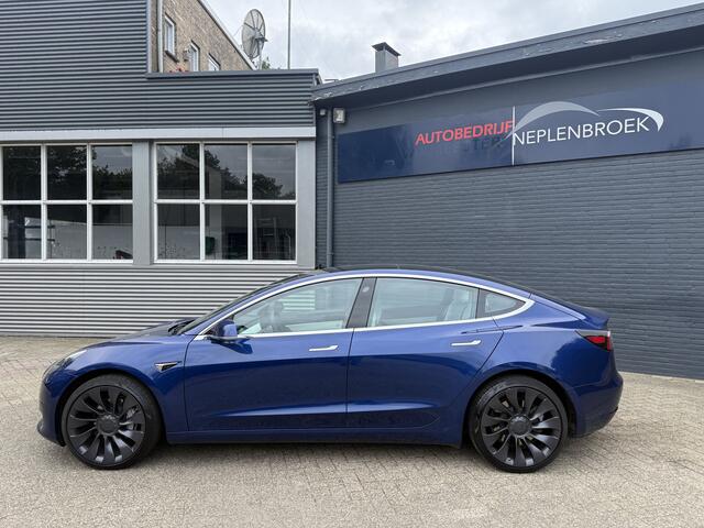 Tesla Model 3 Standard RWD Plus 60 kWh Bj 2019 Km 56.000 Nap 2e eigen Dealer onderhouden NIEUWSTAAT !!