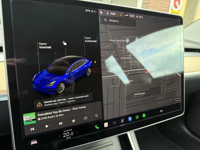 Tesla Model 3 Long Range AWD 75 kWh 59239km, Pano-dak, 19''Lmv, Camera
