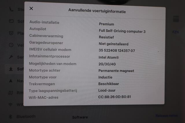 Tesla Model 3 Long Range AWD 75 kWh 90% SOH, Panoramadak, Lederen interieur, 360 Camera, Trekhaak