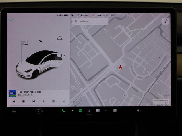 Tesla Model 3 Standard RWD Plus 60 kWh + FSD systeem | Navigatie | Panoramadak |