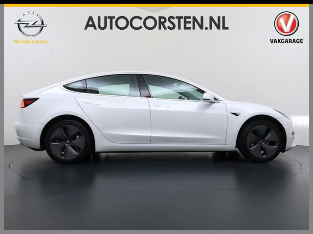 Tesla Model 3 RWD SR+ 325PK Lmv 18" AutoPilot FSD Leder Panoramadak Adaptive-Cruise Camera's Elektr.-Stuur+Stoelen+Spiegels+Geheugen+Easy-Entry+Verwarmde stoelen Park assistent Pdc WIFI Lane-Assist Speed-Assist Navi LED Comfortstoelen ACC DAB Voorverwarmen interieur vi