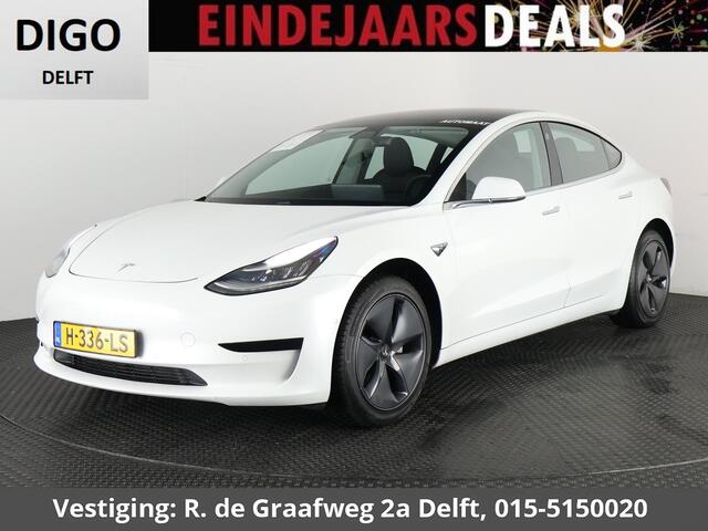 Tesla Model 3 Standard RWD Plus 60 kWh + FSD systeem | Navigatie | Panoramadak |