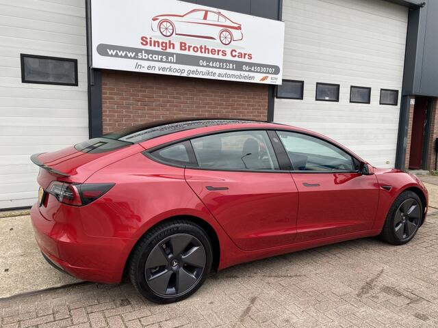 Tesla Model 3 Stnd+RWD 60kWh NAP GARANTIE TERKHAAK INRUIL MOG!!!