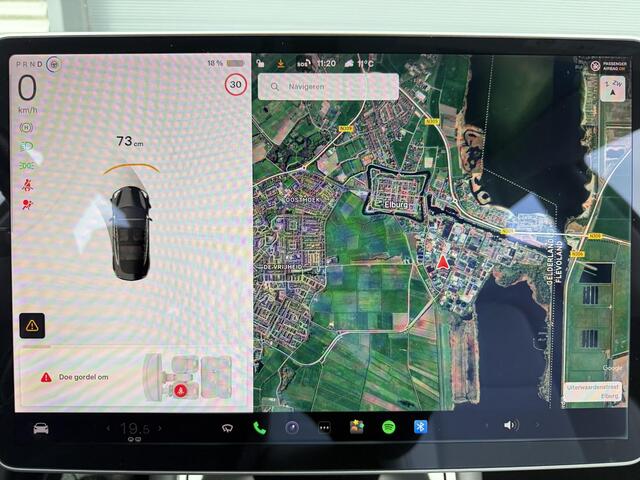 Tesla Model 3 Long Range AWD 75 kWh SOH 88.8% ?Full Self Driving 3 ?Panoramadak ?Vol Leder ?360º Camera ?Stoelverwarming ?Autopilot ?Origineel NL