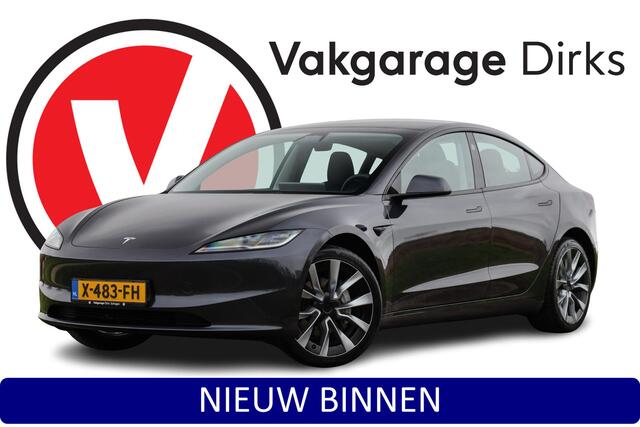 Tesla Model 3 RWD 283 PK Nw Model ? Leder ? Stoelkoeling ? 19inch