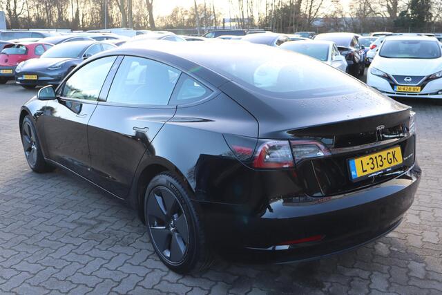 Tesla Model 3 Long Range AWD 75 kWh 91,6% SOH, BTW Auto, Warmtepomp, 3060 Camera, Lederen interieur, Stoel- en stuurverwarming, BTW Auto