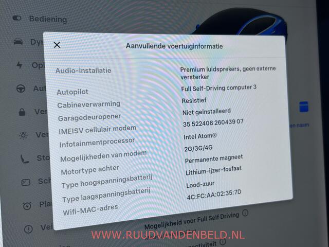 Tesla Model 3 SR+ 90%SOH LFP-ACCU !! FSD-AUTOPILOT + SUMMON + 19-INCH !!