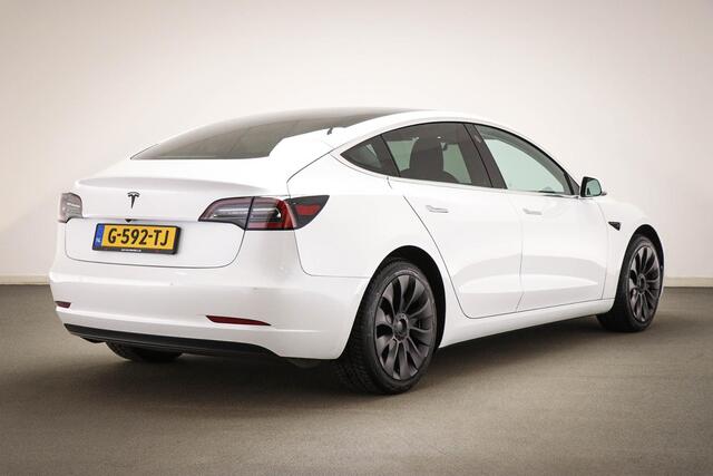 Tesla Model 3 Long Range AWD 75 kWh SOH 92% | LED | PANORAMADAK | LEDER | STOELVERWARMING