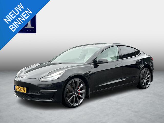 Tesla Model 3 Performance AWD 75 kWh VERWACHT | 20 inch velgen (als nieuw) | Zeer nette staat | Rijklaar geleverd incl. 12 mnd Bovag-garantie | Tesla fabrieksgarantie op de hoogvolt accu t/m 13-12-2027 of 192.000 km
