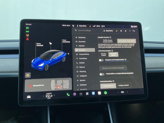 Tesla Model 3 Long Range AWD 75 kWh Autopilot Leer Camera Stoelverw DAB NL-Auto!