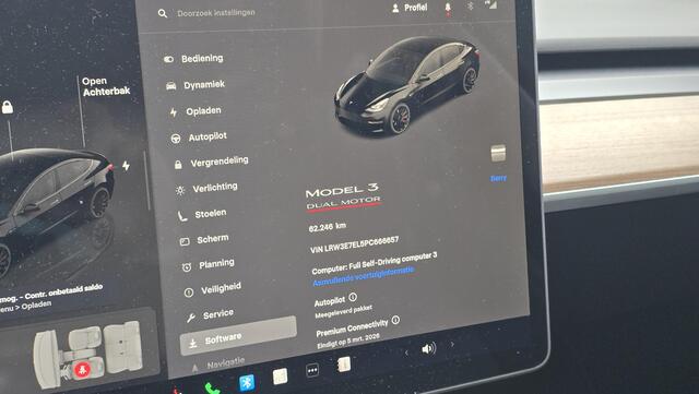 Tesla Model 3 Performance AWD 75 kWh | BTW | Zwart leder