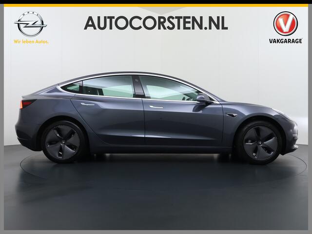 Tesla Model 3 Long Range AWD 75kWh Trekhaak AutoPilot Leeer Pano-dak Adaptive-Cruise Camera's Elektr.-Stuur+Stoelen+Spiegels+Geheugen+Easy-Entry+Verwarmde stoelen Park assistent Pdc WIFI Lane-Assist Navi LED DAB Voorverwarmen interieur Keyless One-Pedal-Drive 4WD SOH 8